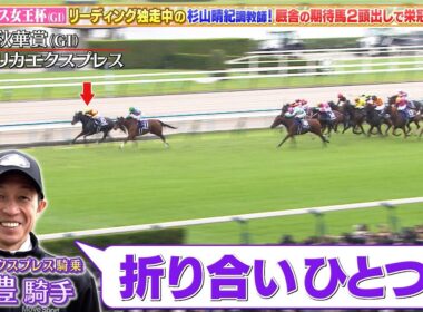 【エリザベス女王杯】リーディング独走中の杉山晴紀調教師に直撃取材！エリカエクスプレス、オーロラエックスの2頭出しで栄冠を掴む！