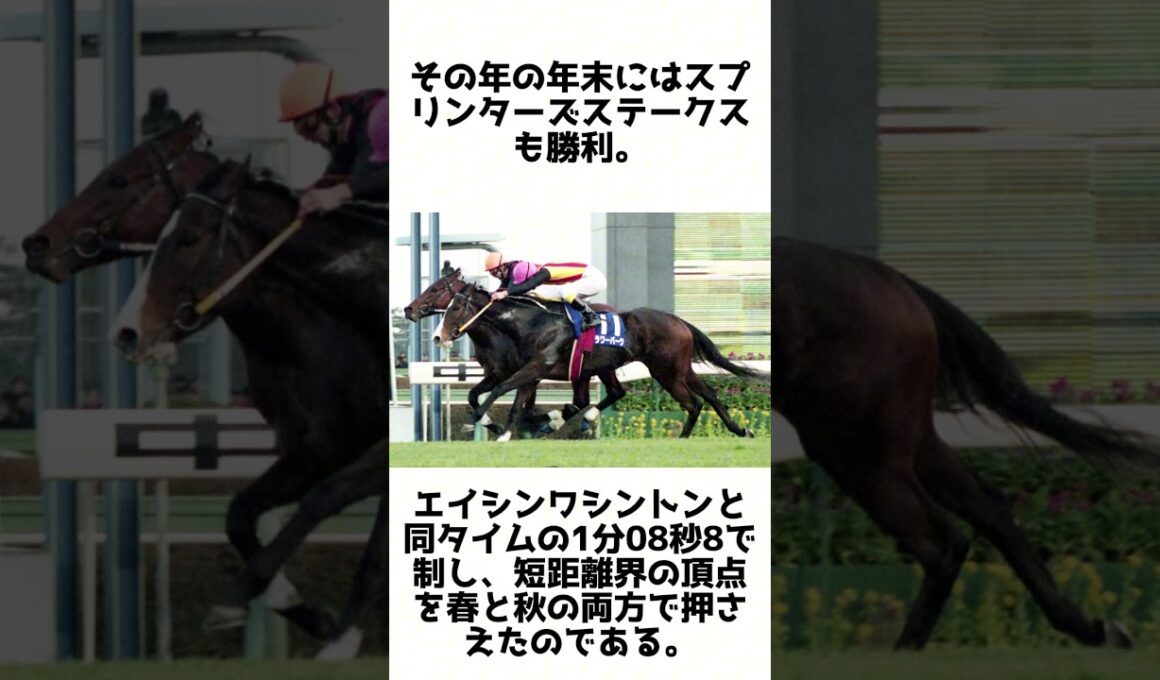 電撃スプリント女王！フラワーパークの雑学5選 #競馬 #shorts #1分雑学 #フラワーパーク #馬