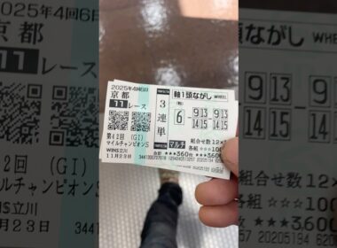 マイルチャンピオンシップ2025、武史とガイアフォースでチョレイ👍#shorts