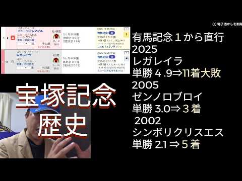 【2026宝塚記念】有馬記念１着から今年も単勝するの？ 実績着列競馬予想 宝塚記念予想