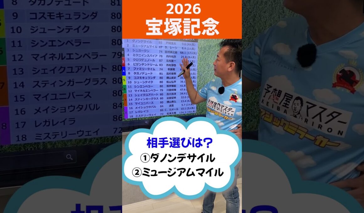 ワンポイントアドバイス【宝塚記念 2026 】