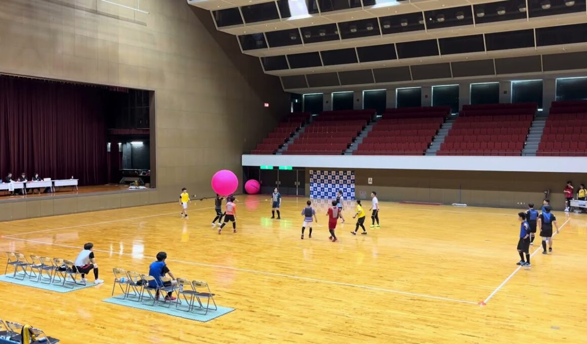 うどん県チャンピオンズカップ　男子準決勝2試合目　キンボールスポーツ