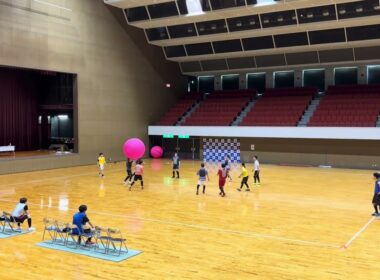うどん県チャンピオンズカップ　男子準決勝2試合目　キンボールスポーツ