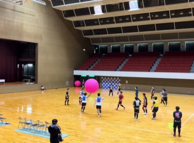 うどん県チャンピオンズカップ男子決勝　キンボールスポーツ