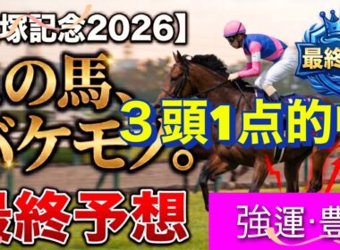 🎯【宝塚記念2026】上半期グランプリはこの馬で決まり！強すぎる「バケモノ」徹底解説‼️逃げの展開中心にメイショウタバルの動き、クロワデュノール、ダノンデサイルは⁉️タガノデュードは飛んでくるの⁉️