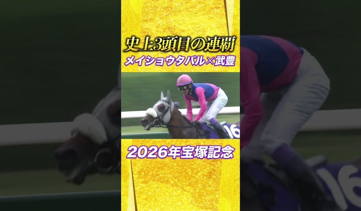 #競馬 #宝塚記念 #武豊 #メイショウタバル