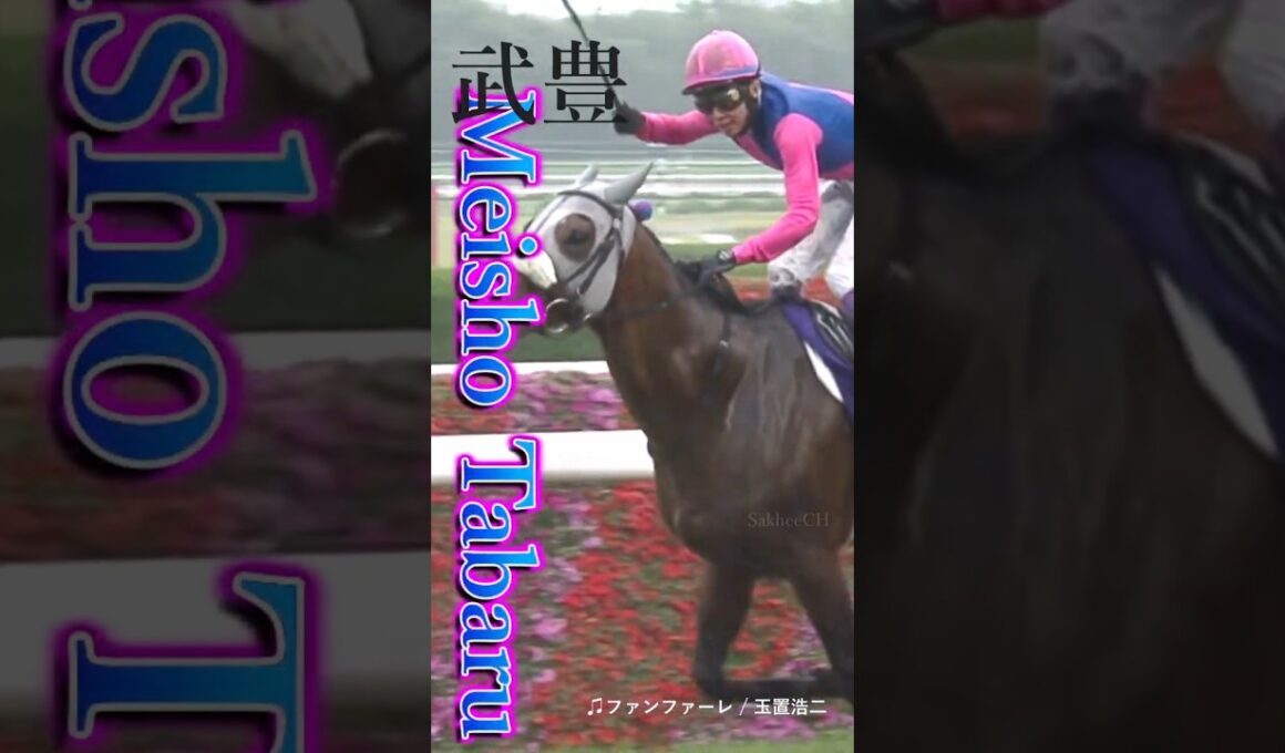 【宝塚記念】メイショウタバル＆武豊！親子連覇 #競馬#ファンファーレ#武豊