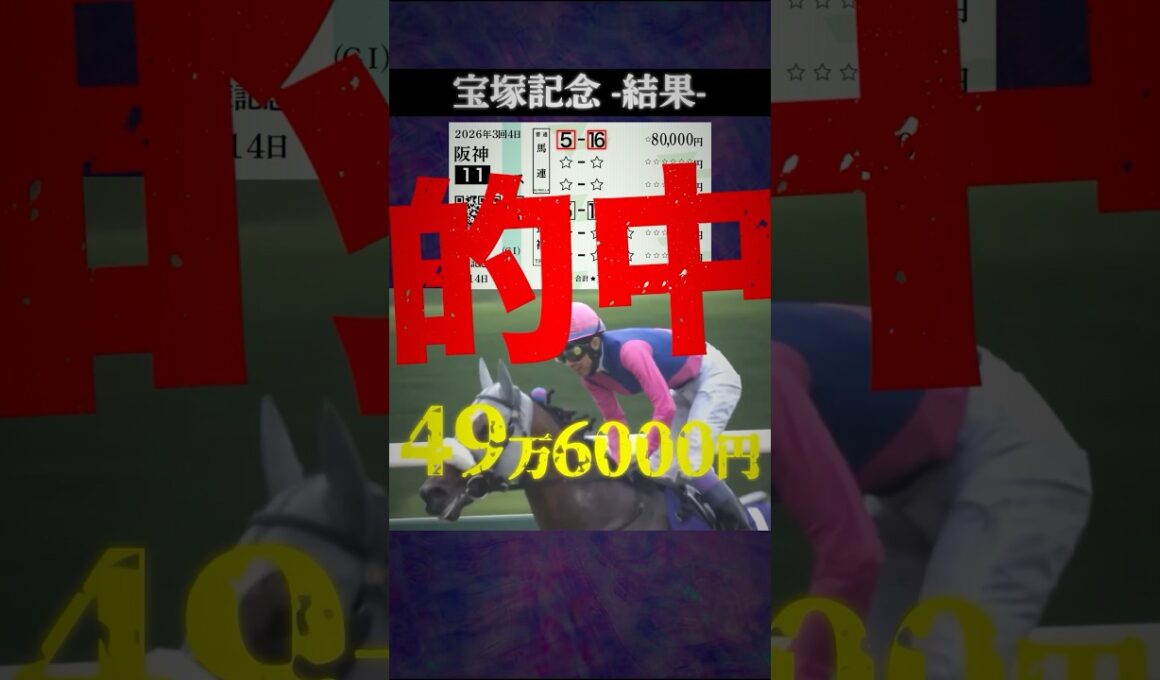 【宝塚記念2026結果】#競馬 #競馬予想 #宝塚記念 #宝塚記念2026 #メイショウタバル #クロワデュノール #ダノンデサイル #shorts
