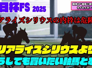 朝日杯フューチュリティステークス2025 リアライズシリウスの懸念？ 内枠が良いのに内枠引いたら危険？ リアライズシリウスよりどうしても買いたい2頭