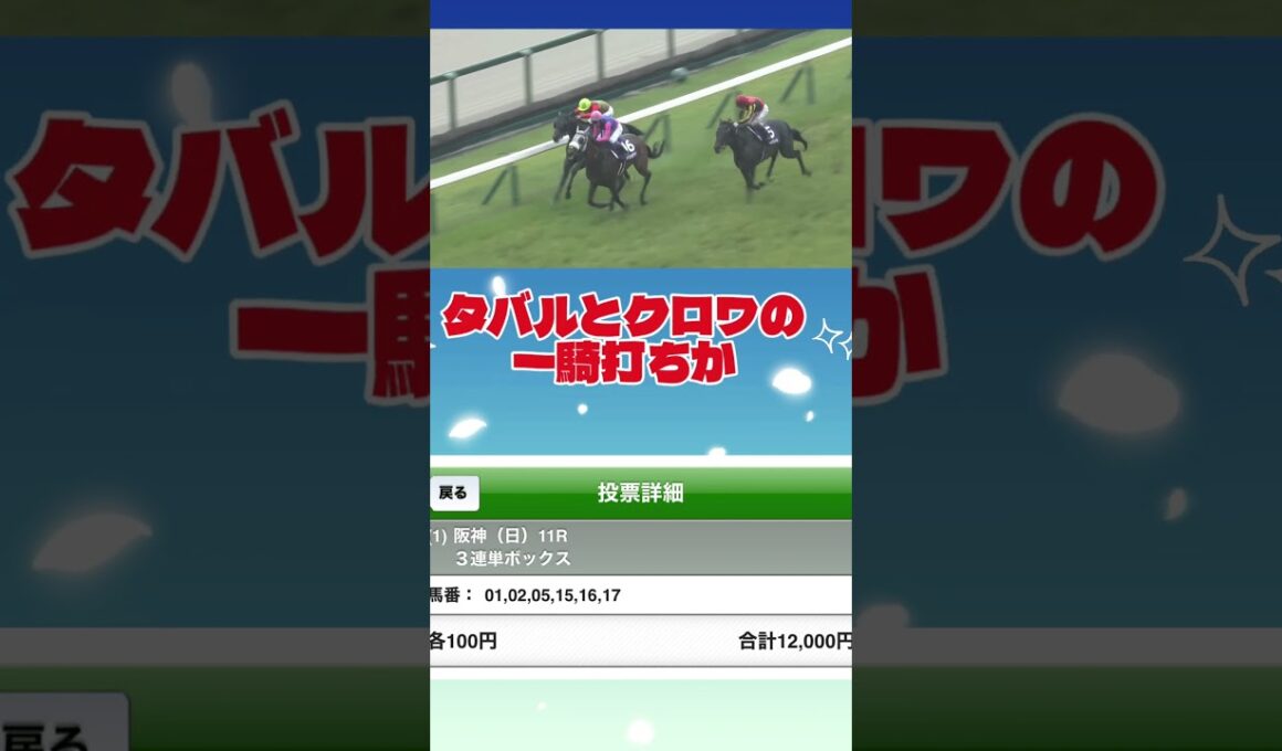 宝塚記念はGI馬で決まるだろう馬券 #競馬 #武豊 #メイショウタバル #宝塚記念2026