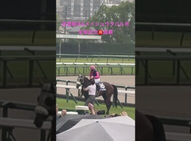 【宝塚記念2026】勝利の引き上げ｜メイショウタバルと武豊騎手