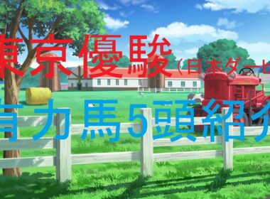 東京優駿（日本ダービー）（GⅠ）2026・有力馬5頭紹介【競馬予想】