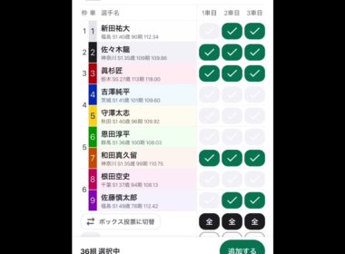 #G1高松宮記念杯競輪初日9レース