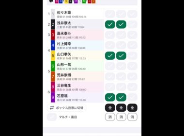 #G1高松宮記念杯競輪初日4レース