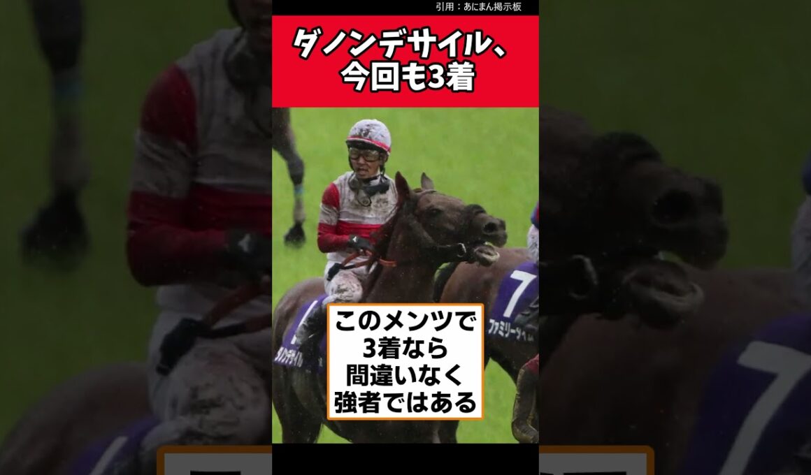 ダノンデサイル、今回も3着【競馬反応集】　#宝塚記念　#ダノンデサイル