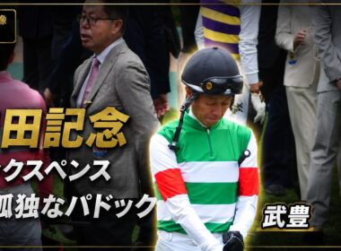 【武豊】安田記念 パドック この時は完全に脇役だった