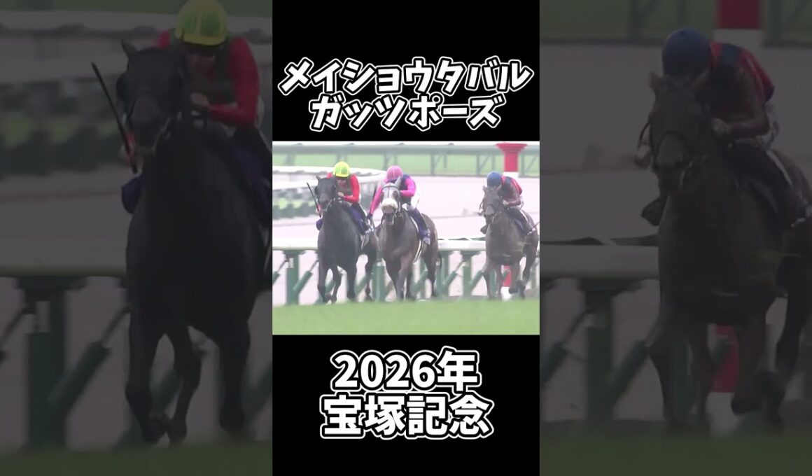 【競馬】メイショウタバル宝塚記念 #Shorts