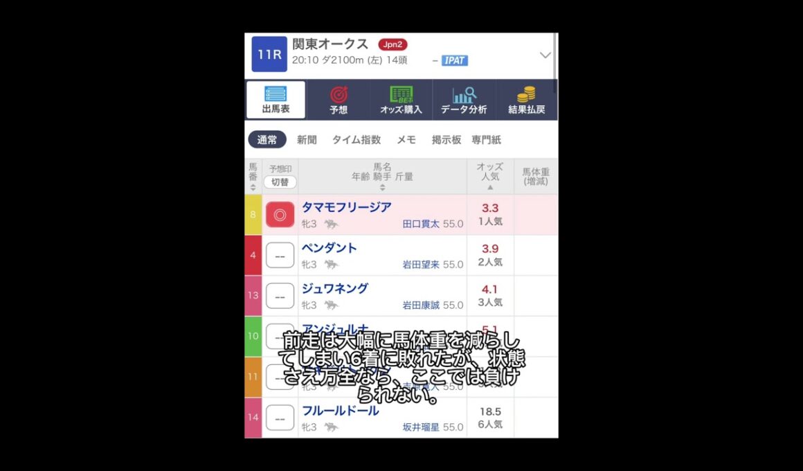【競馬予想】関東オークス2026の本命  #関東オークス #川崎競馬 #競馬予想 #地方競馬 #タマモフリージア #本命