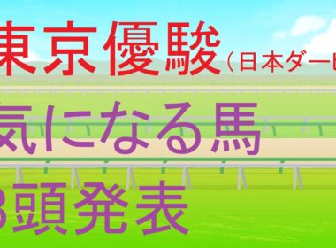 東京優駿（日本ダービー）（GⅠ）2026・気になる馬8頭発表【競馬予想】