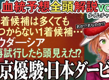 #東京優駿 #日本ダービー 2026 思考の過程が見える動画！アウダーシア牝系の成長力の鍵とは 全馬血統解説vol.4 #四条大学血統ゼミ🏇🧬