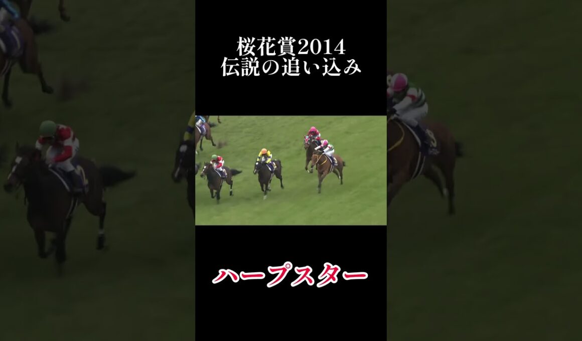 【桜花賞2014】ハープスター伝説の追い込み‼️ #競馬 #jra #桜花賞 #ハープスター