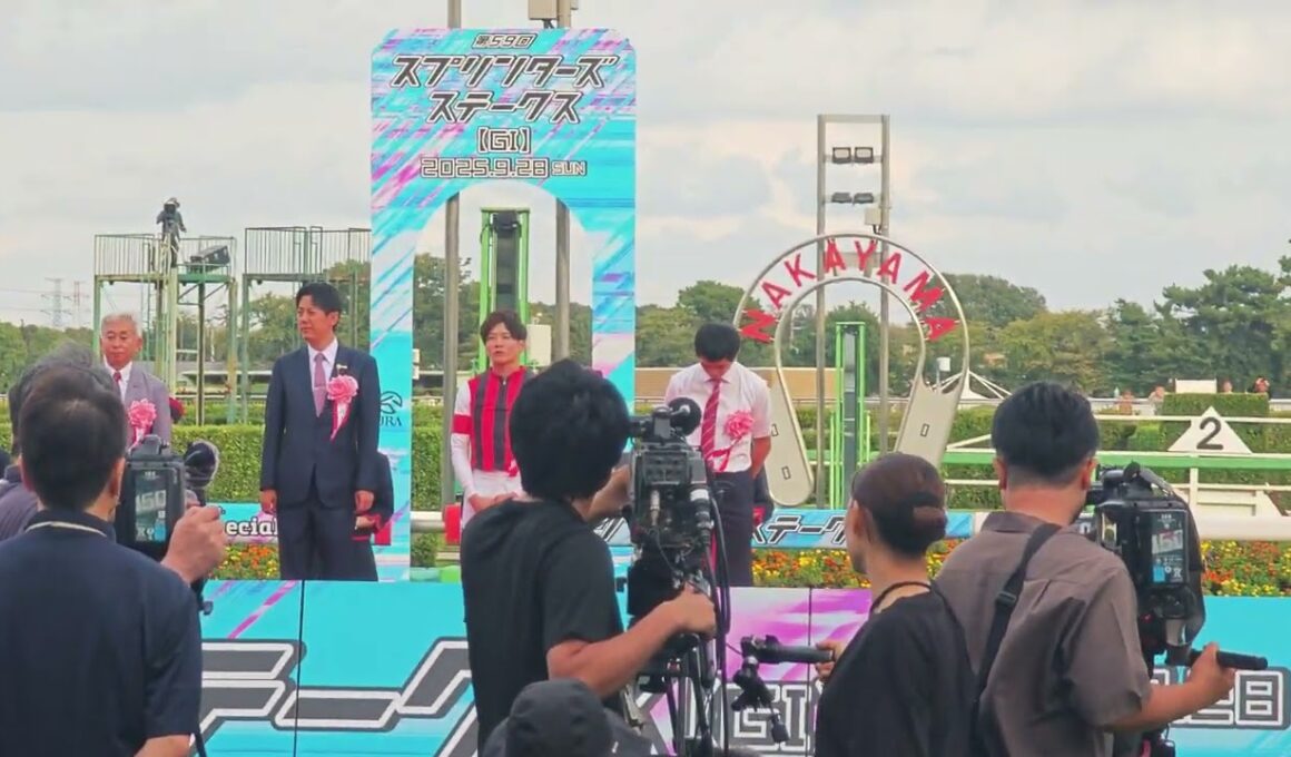 【スプリンターズＳ三浦皇成ジョッキー表彰式】