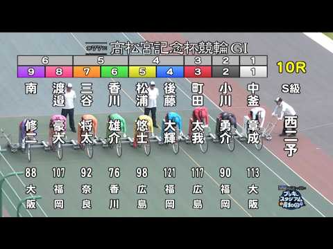 【競輪】岸和田競輪 第77回高松宮記念杯競輪 G1  S級  四日目　二次予選　東5R 7R 9R 西6R 8R 10R
