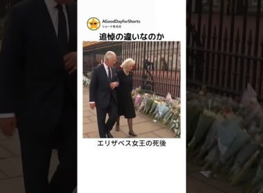 エリザベス女王とダイアナ妃追悼規模の違い