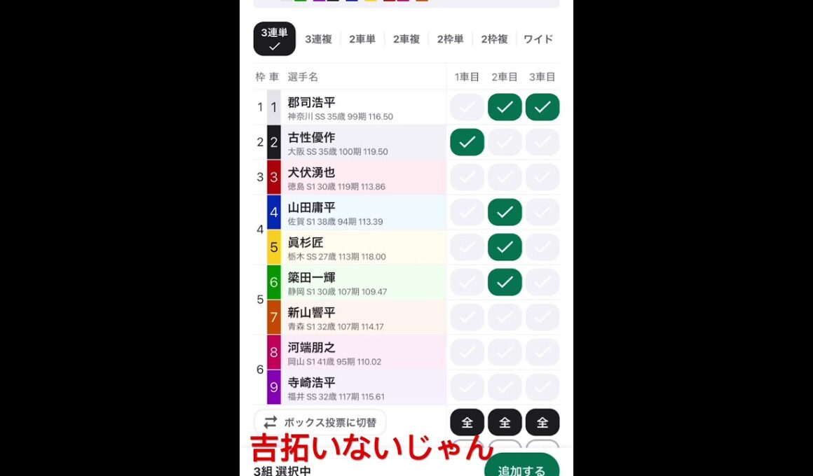 #G1高松宮記念杯競輪決勝