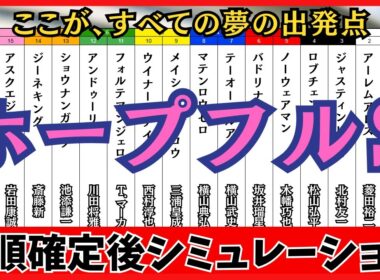 【ホープフルステークス2025】枠順確定後シミュレーション ここが、すべての夢の出発点 アンドゥーリルは6枠12番、ショウナンガルフは7枠13番に確定