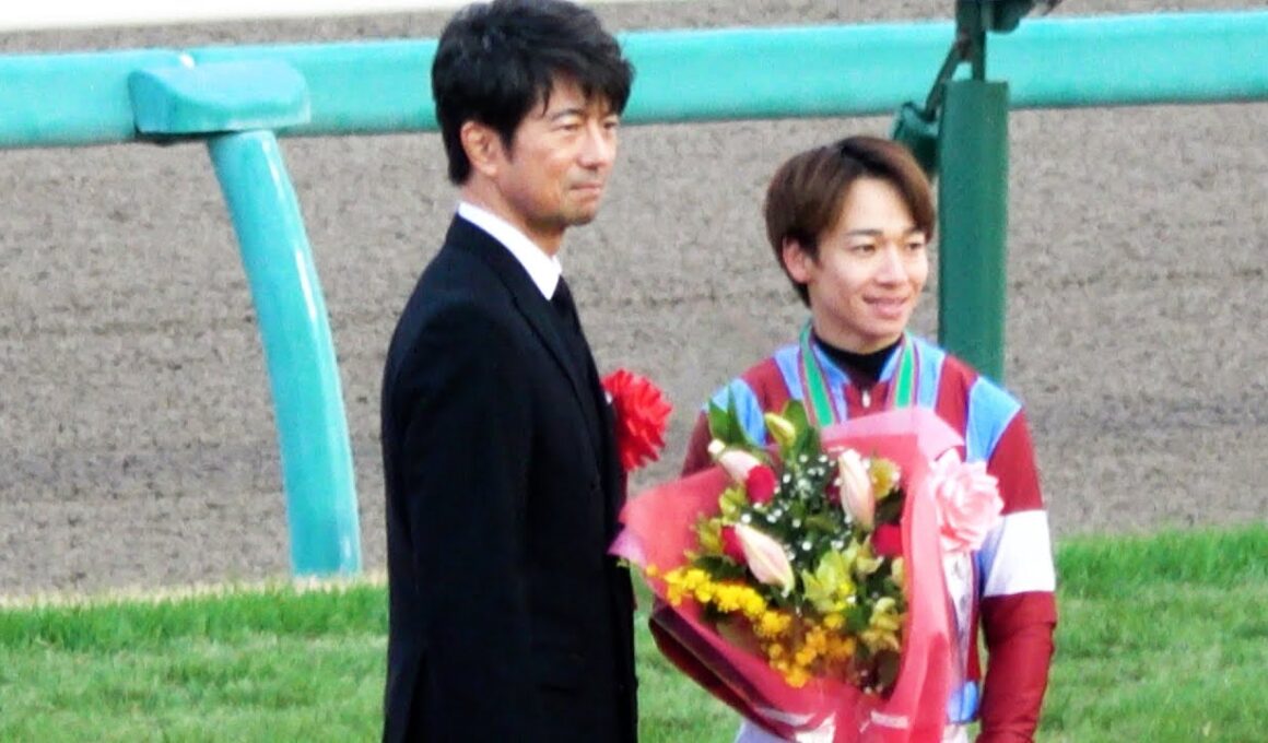 【ホープフルステークス2025】 松山弘平騎手・勝利インタビュー～口取り～表彰式 現地映像 ロブチェン