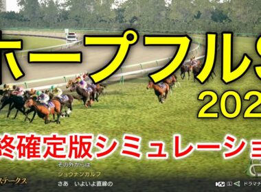 ホープフルステークス2025 最終確定版シミュレーション 《良馬場4パターン》【 競馬予想 】【 ホープフルS2025 予想 】