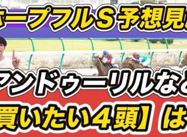 【ホープフルステークス2025予想見解】！アンドゥーリルら「穴馬含む買いたい4頭」は？　土曜注目馬もお見逃しなく