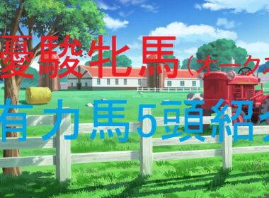 優駿牝馬（オークス）（GⅠ）2026・有力馬5頭紹介【競馬予想】