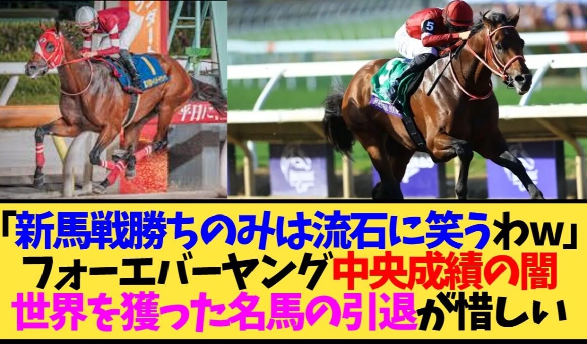【エバヤン】フォーエバーヤング、ラストランは有馬記念か東京大賞典か…陣営の思惑が気になる【競馬】