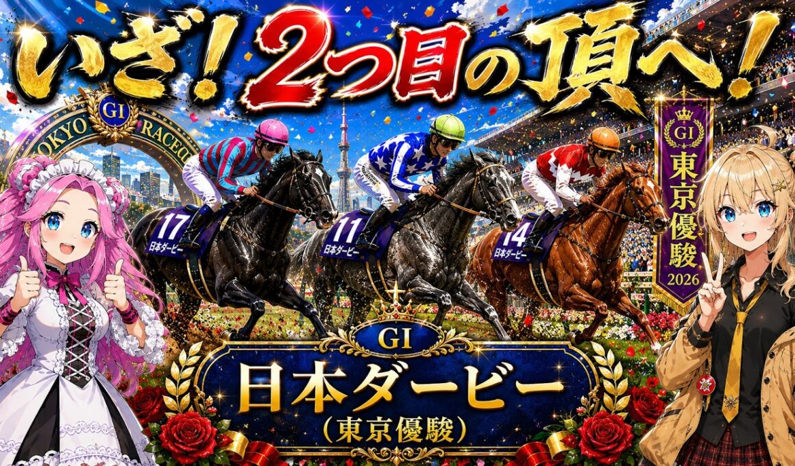 【東京優駿(日本ダービー)】いざ！２つ目の頂へ！【VOICEVOX】#競馬予想 #日本ダービー  #日本ダービー2026 #東京優駿 #東京優駿2026