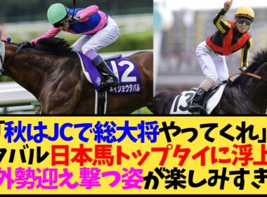 【宝塚記念2026】メイショウタバル、レーティング123で今年の日本馬最高値タイに！秋の対決が楽しみすぎる…【競馬】