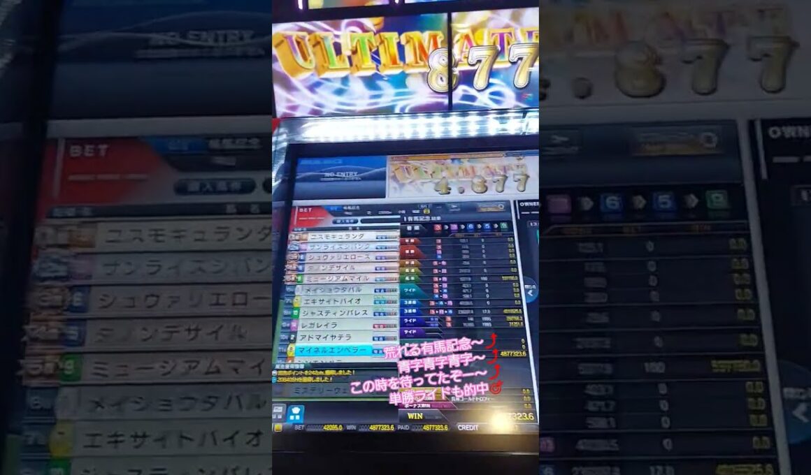 #スターホース爆裂#有馬記念#青字BOX本日二回目の400万枚オーバー