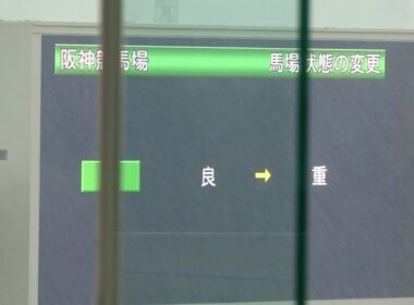 【現地 本馬場入場】2026 G1 宝塚記念 ザ・チャンピオン 突然の豪雨で良馬場から一気に重馬場に【阪神競馬場】