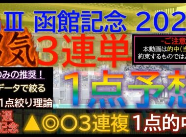 宝塚記念3連複1点的中！【男気1点】函館記念2026～究極3連単1点絞り理論 #競馬 #競馬予想 #函館記念 #函館記念2026 #ラジオnikkei賞 #札幌記念 #函館記念予想 #穴馬 #jra