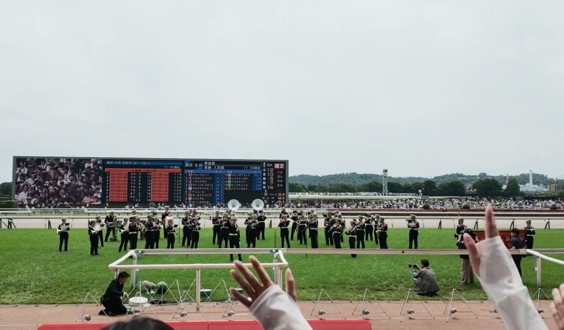 第９２回東京優駿日本ダービーDAY  昼の演奏会　『陸上自衛隊中央音楽隊』による演奏