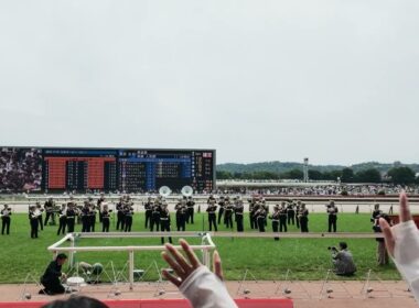 第９２回東京優駿日本ダービーDAY  昼の演奏会　『陸上自衛隊中央音楽隊』による演奏