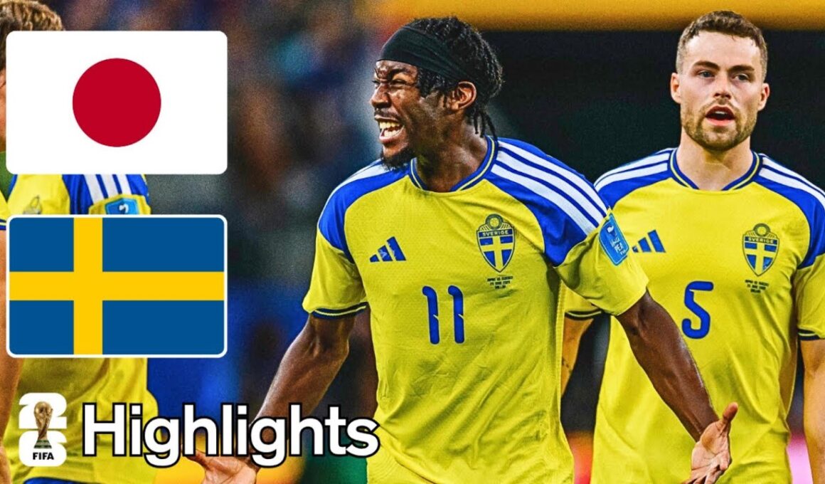 Anthony Elanga Goal! Japan vs Sweden Highlights | World Cup 2026 | 日本対スウェーデン ハイライト | Daizen Maeda
