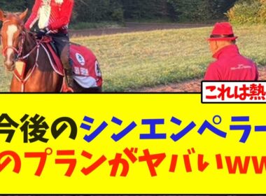 今後のシンエンペラー、秋のプランがヤバいwww【競馬】