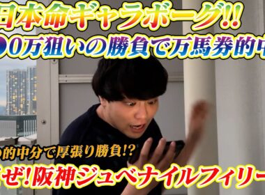 【阪神ジュベナイルフィリーズ】当日本命ギャラボーグ!!土曜の的中分で厚張り〇〇万円狙いの勝負!!