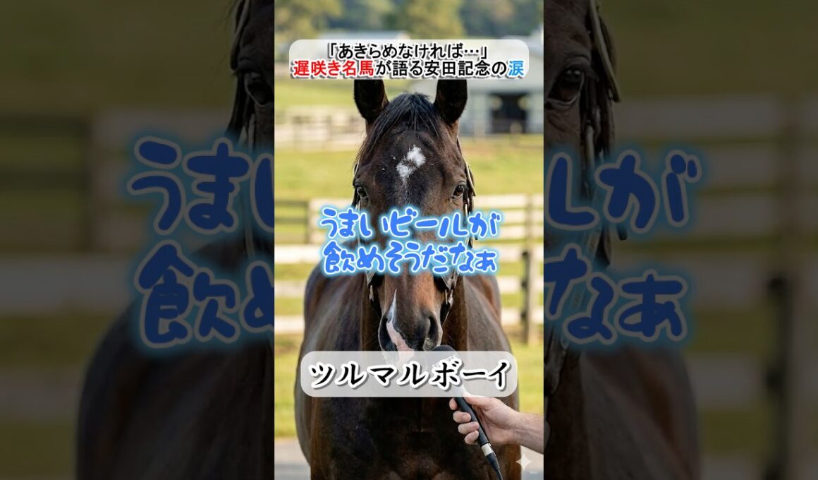 何度もG1で善戦し、ついに安田記念を掴んだツルマルボーイの哀愁 #ツルマルボーイ #競馬 #名馬 #ウマ娘