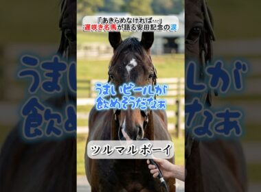 何度もG1で善戦し、ついに安田記念を掴んだツルマルボーイの哀愁 #ツルマルボーイ #競馬 #名馬 #ウマ娘
