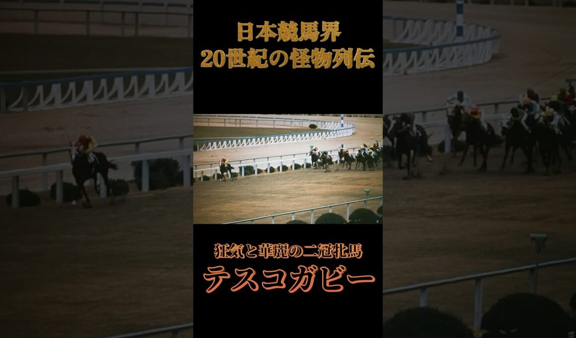 【競馬】二冠女王『テスコガビー』狂気の桜花賞【20世紀の名馬列伝】 #競馬 #アトランティス