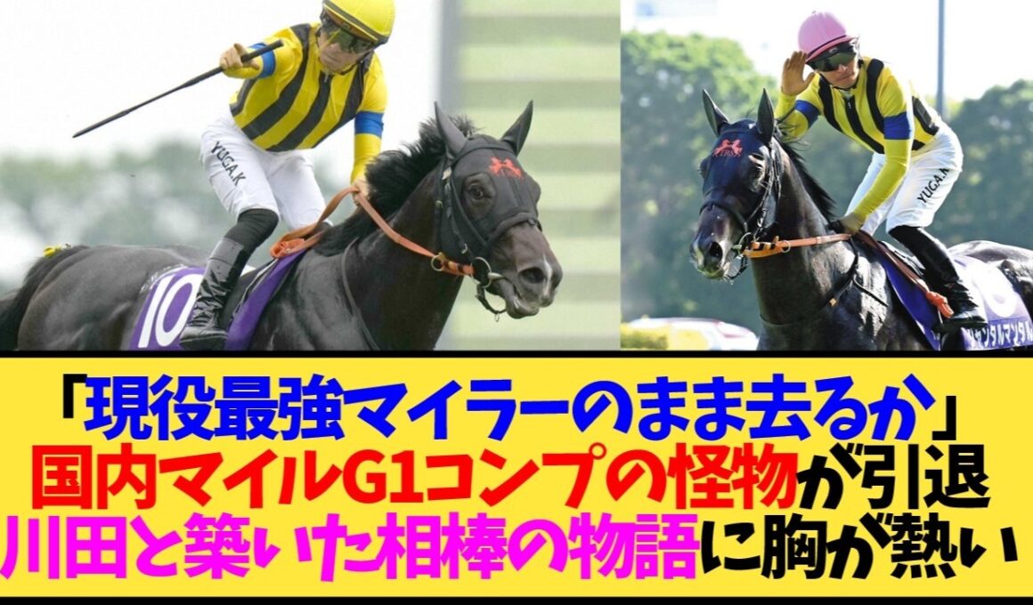 【速報】ジャンタルマンタル引退…国内マイルG1完全制覇の怪物がまさかの電撃発表←これ【競馬】