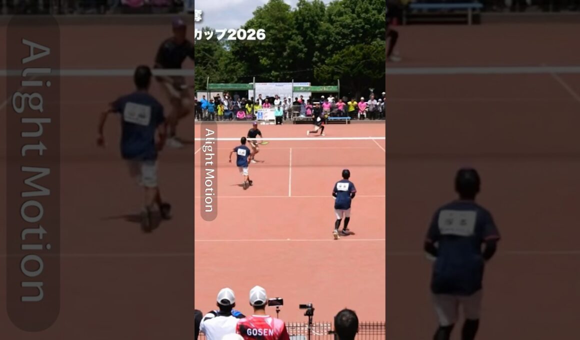 #塚本　#山田　#福田　#福井　#ゴーセン杯　#2026 #ジャパンカップ #ソフトテニス #神プレー